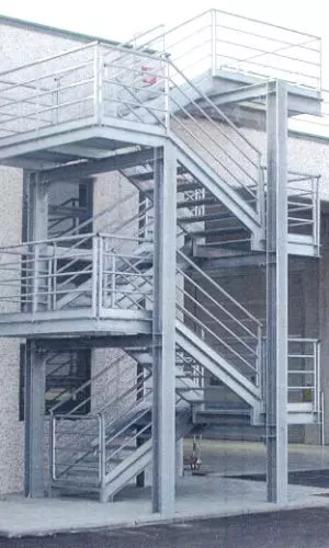 Scale esterne prefabbricate