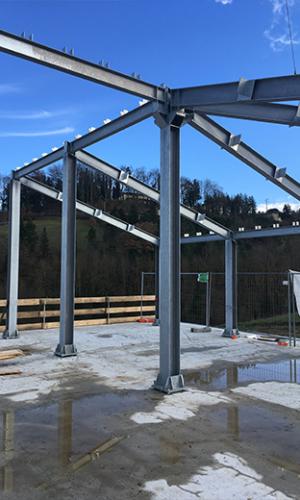 Strutture metalliche per civile abitazione